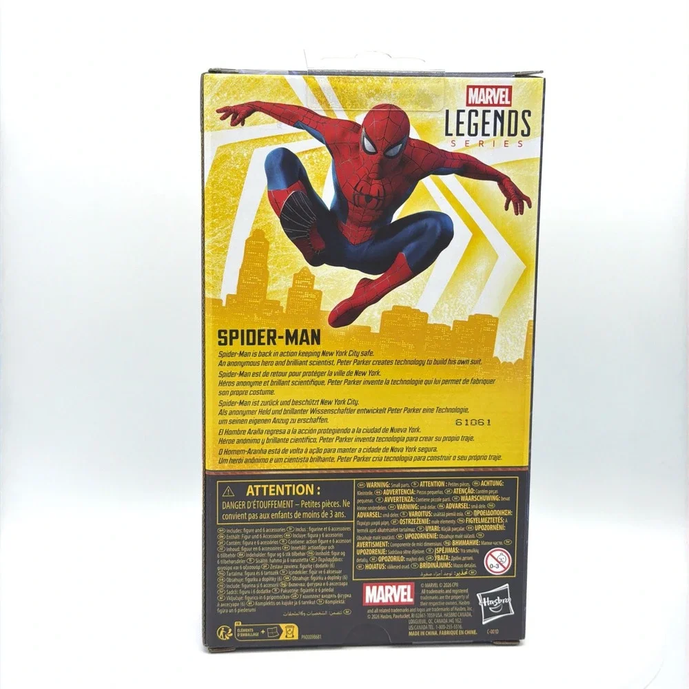 Hasbro Marvel Legends Spider-Man Brand New Day 6-Inch Action Figure G3487